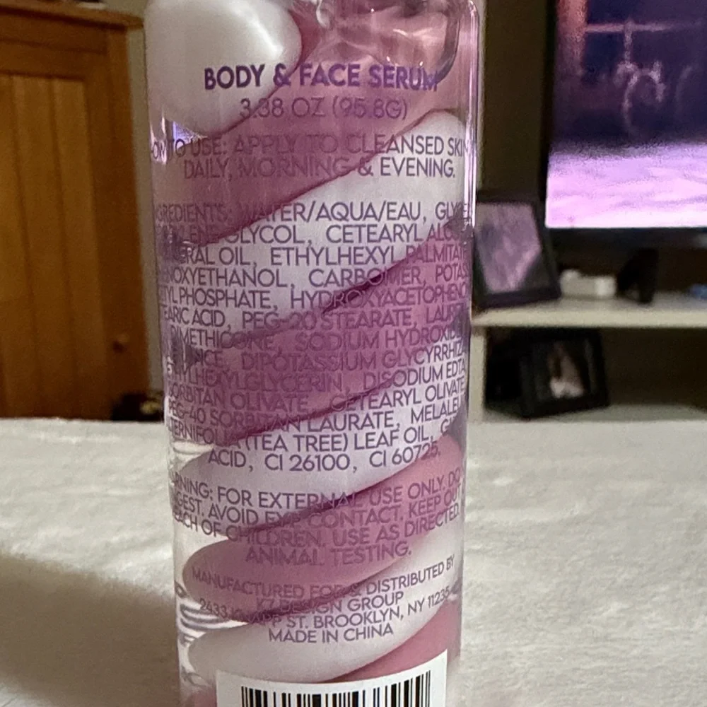 Body & Face Serum - Pink and Purple - Picture 5 of 5